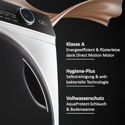 Haier HW80-B14979 Waschmaschine, Weiß, 8 kg - 3