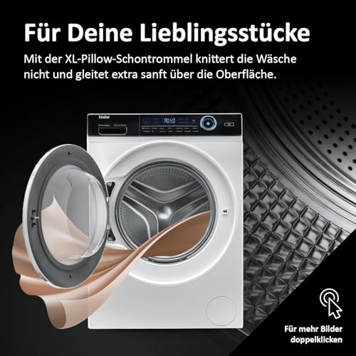 Haier HW80-B14979 Waschmaschine, Weiß, 8 kg - 5