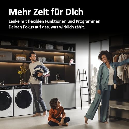 Haier HW80-B14979 Waschmaschine, Weiß, 8 kg - 6